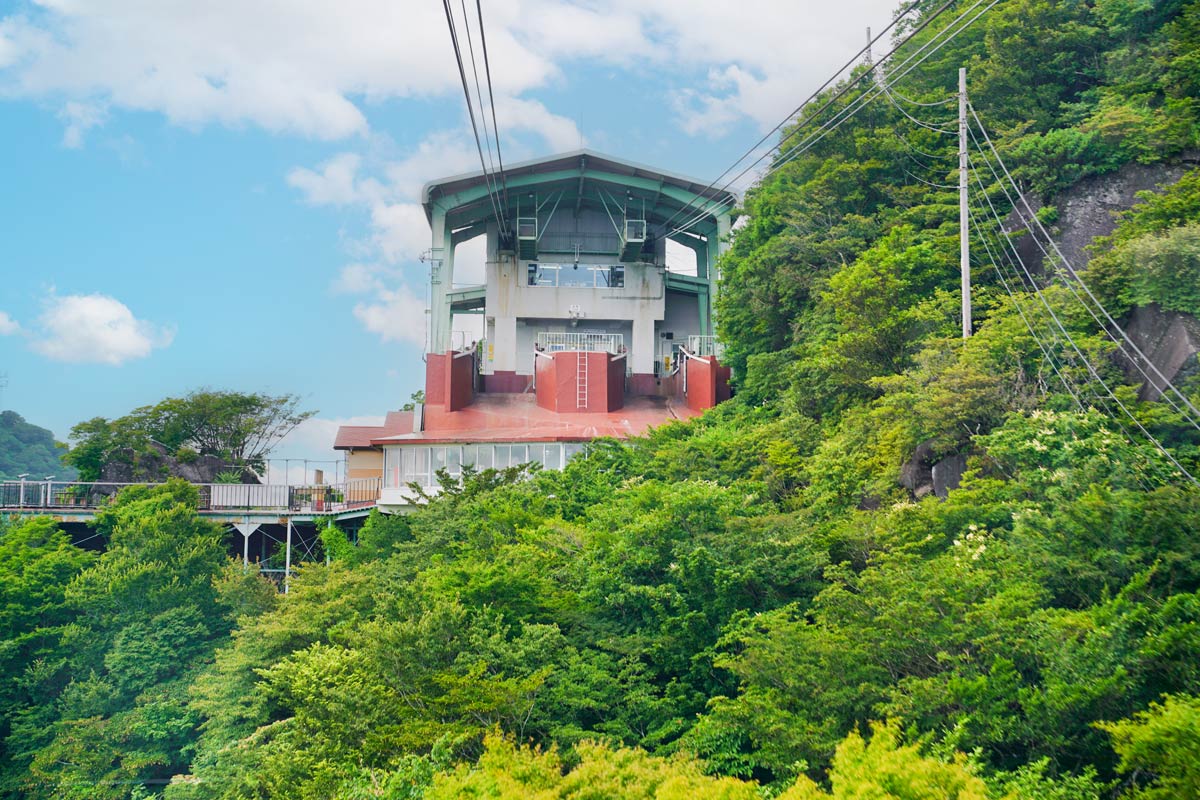 女体山駅（ロープウェイ）