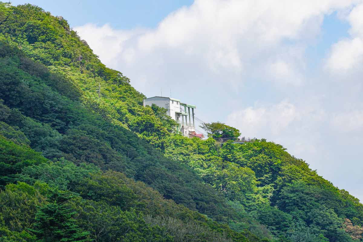 女体山駅（ロープウェイ）